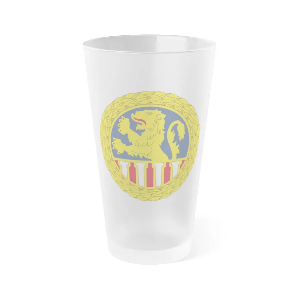 1 Personnel Command 2 (U.S. Army) Frosted Pint Glass 16oz-Go Mug Yourself