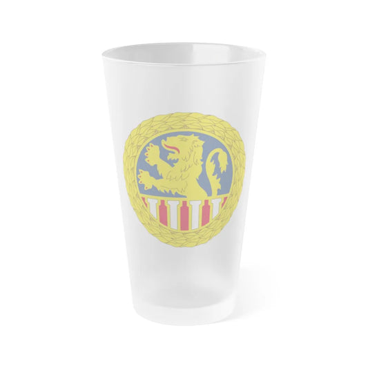 1 Personnel Command 2 (U.S. Army) Frosted Pint Glass 16oz-Go Mug Yourself