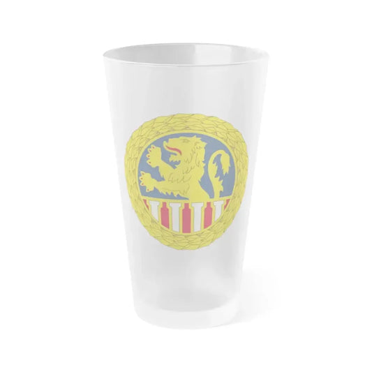 1 Personnel Command 2 (U.S. Army) Frosted Pint Glass 16oz Default Title - Go Mug Yourself