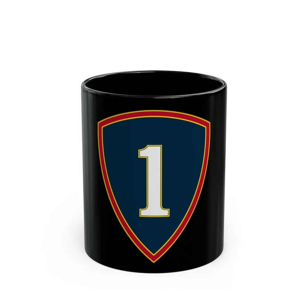 1 Personnel Command 3 (U.S. Army) Black Coffee Mug-11oz-Go Mug Yourself