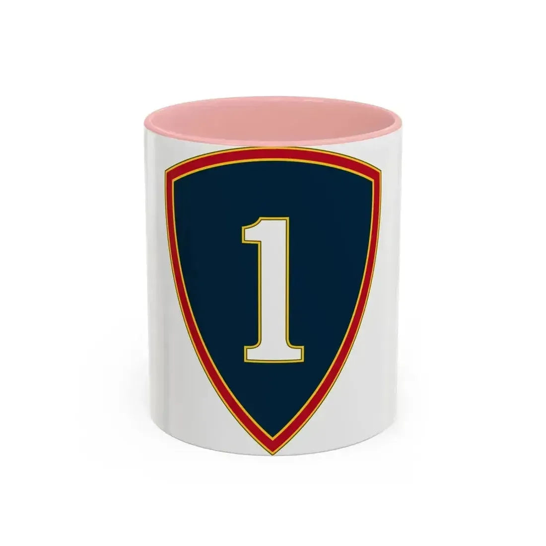 1 Personnel Command 3 (U.S. Army) Accent Coffee Mug 11oz Pink - Go Mug Yourself
