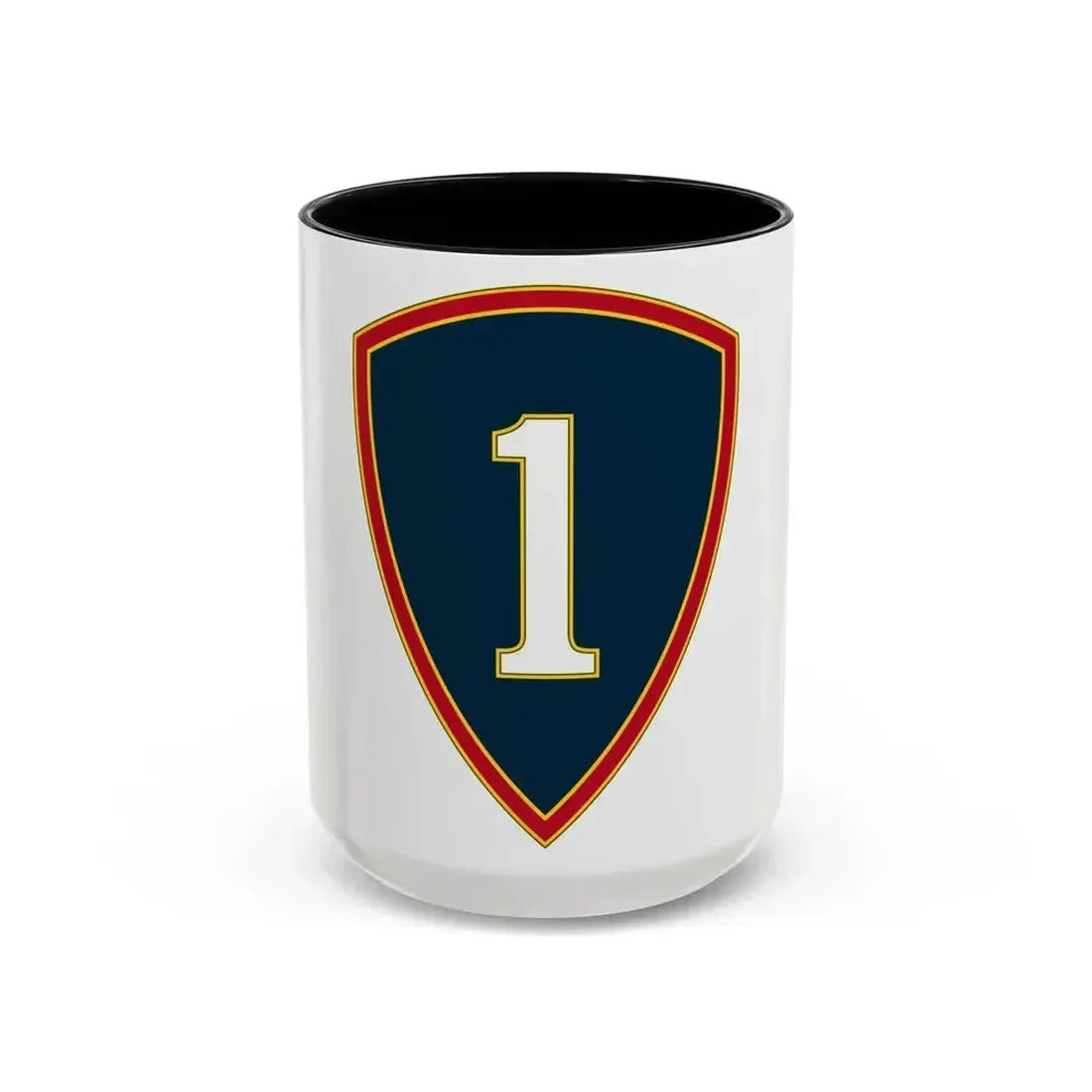 1 Personnel Command 3 (U.S. Army) Accent Coffee Mug 15oz Black - Go Mug Yourself