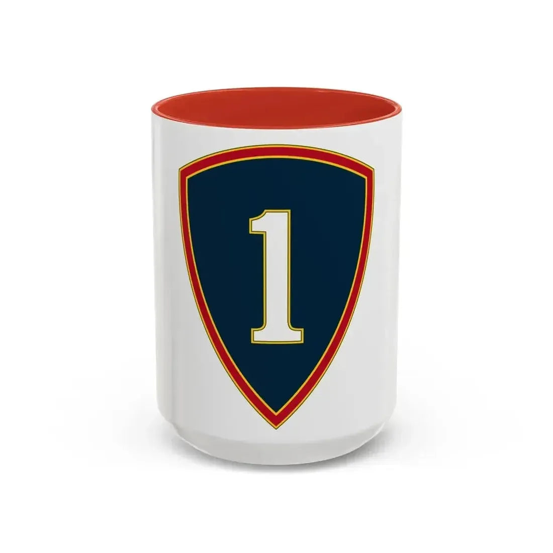 1 Personnel Command 3 (U.S. Army) Accent Coffee Mug 15oz Red - Go Mug Yourself