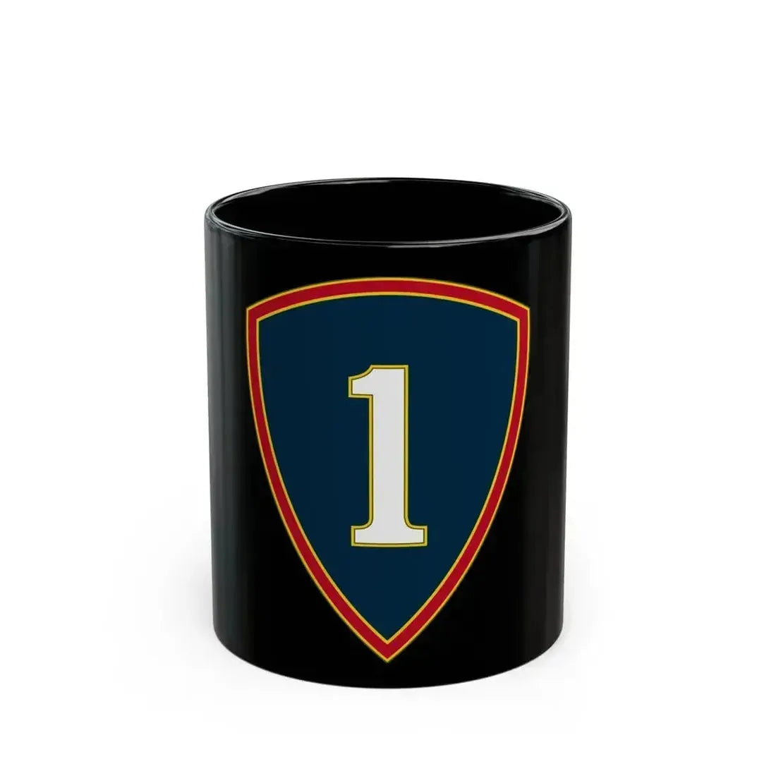 1 Personnel Command 3 (U.S. Army) Black Coffee Mug 11oz - Go Mug Yourself