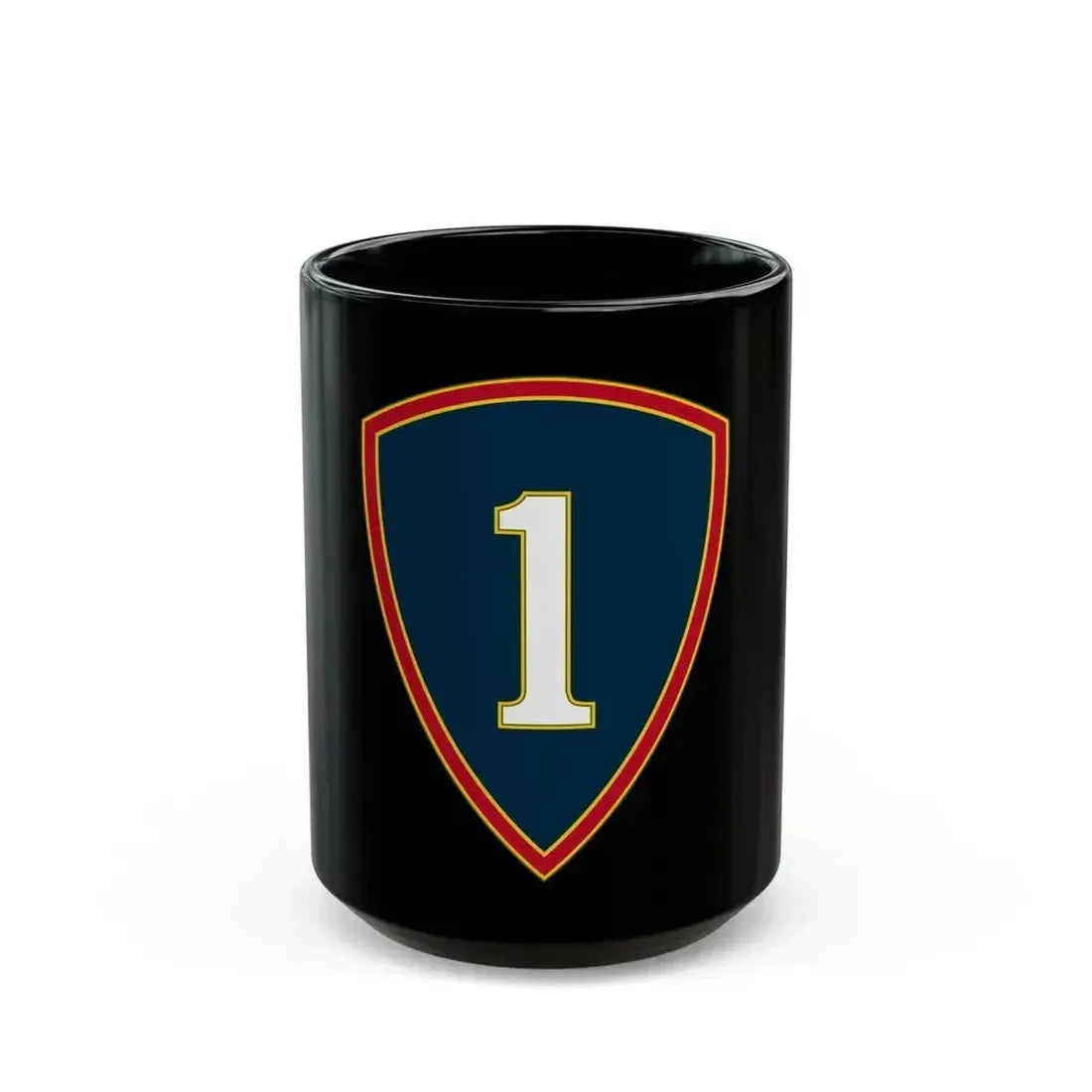 1 Personnel Command 3 (U.S. Army) Black Coffee Mug 15oz - Go Mug Yourself
