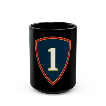 1 Personnel Command 3 (U.S. Army) Black Coffee Mug 15oz - Go Mug Yourself