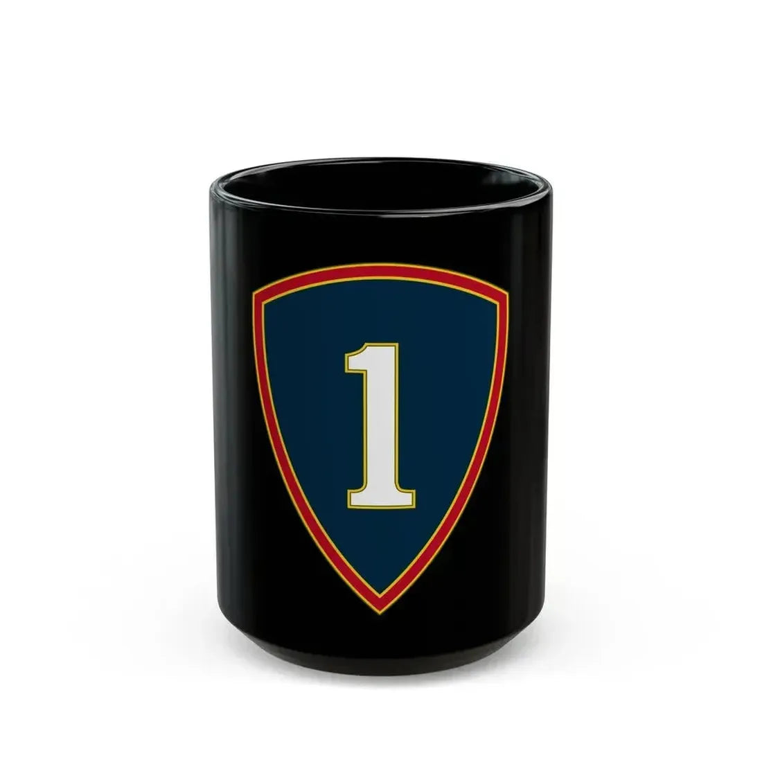 1 Personnel Command 3 (U.S. Army) Black Coffee Mug 15oz - Go Mug Yourself