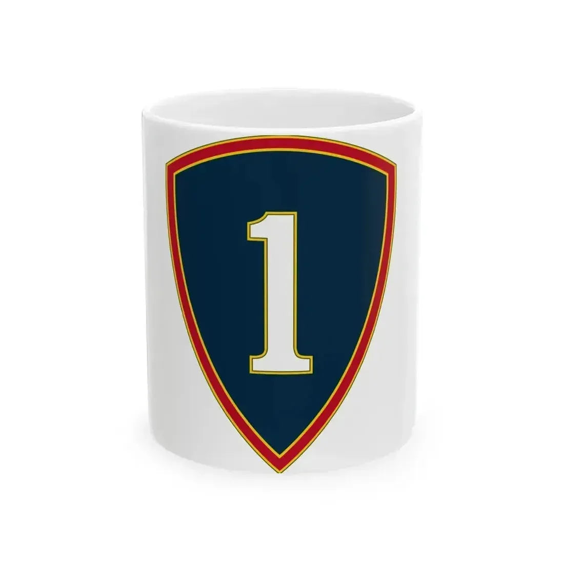 1 Personnel Command 3 (U.S. Army) White Coffee Mug 11oz - Go Mug Yourself