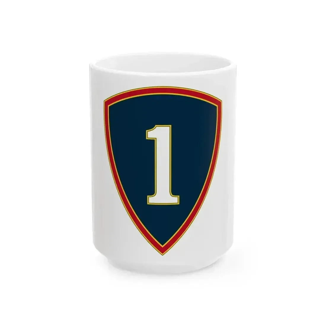 1 Personnel Command 3 (U.S. Army) White Coffee Mug 15oz - Go Mug Yourself