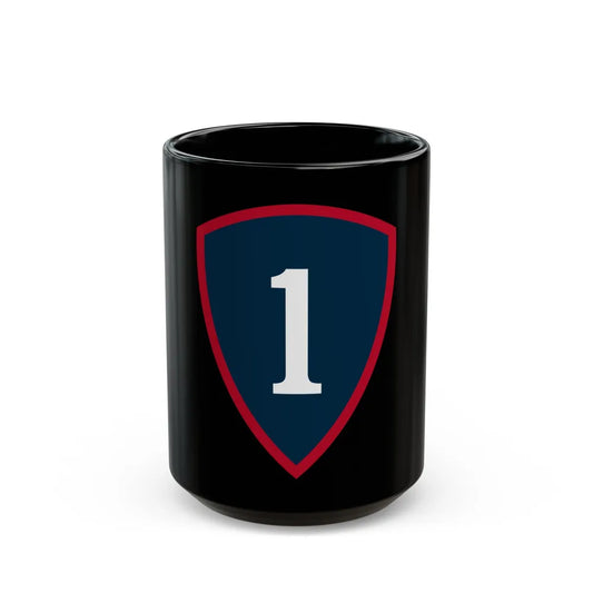 1 Personnel Command (U.S. Army) Black Coffee Mug-15oz-Go Mug Yourself