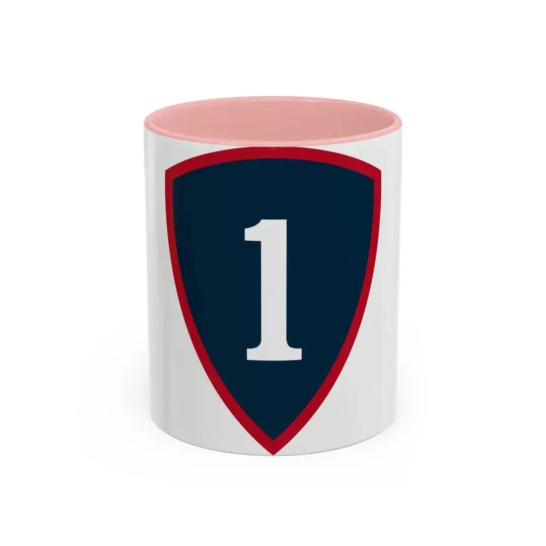 1 Personnel Command (U.S. Army) Accent Coffee Mug 11oz Pink - Go Mug Yourself