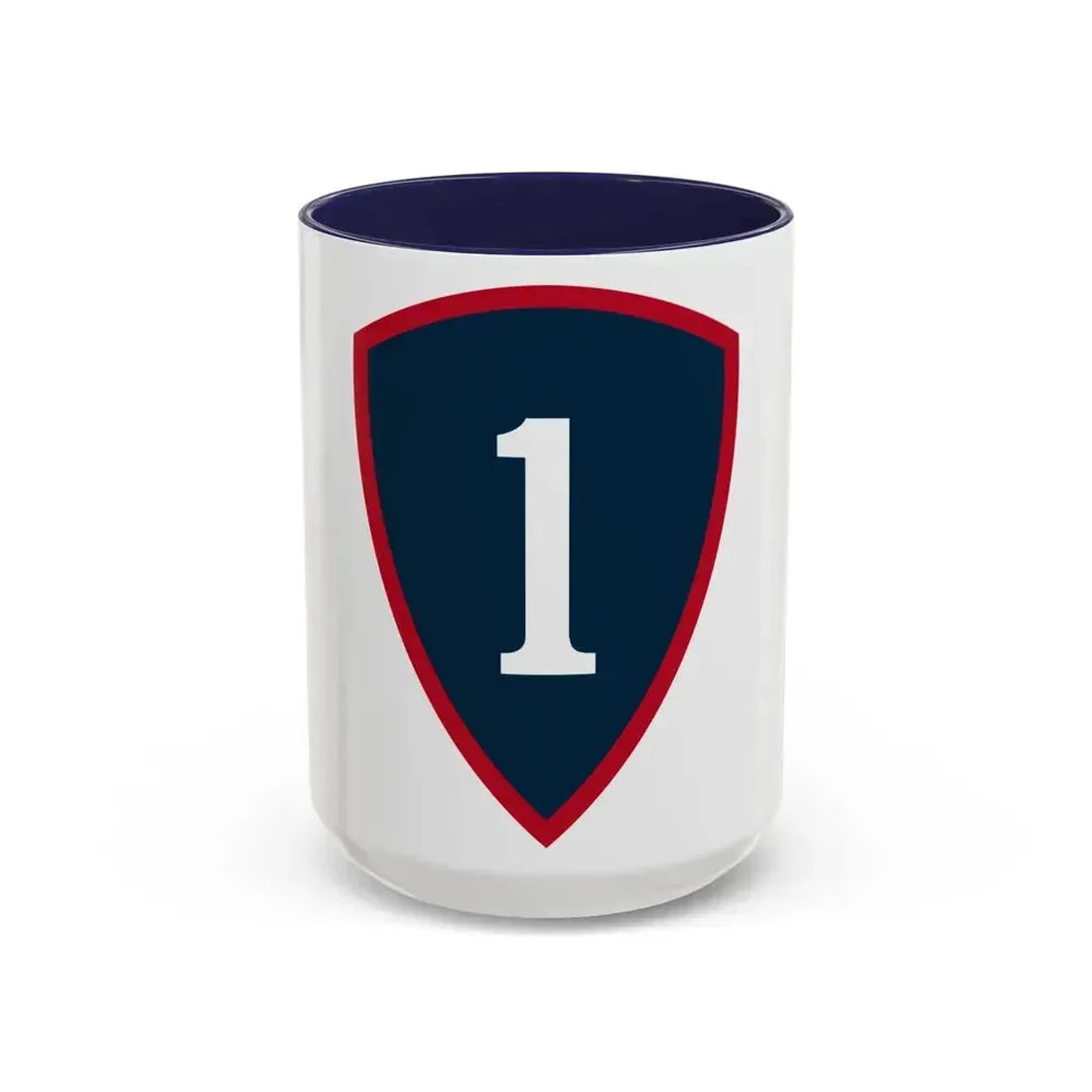 1 Personnel Command (U.S. Army) Accent Coffee Mug 15oz Navy - Go Mug Yourself