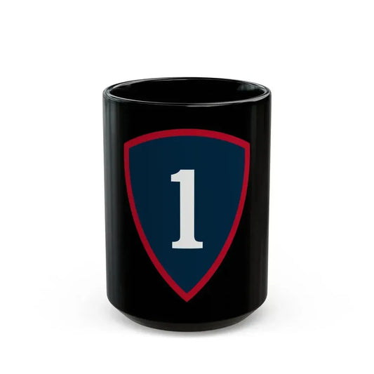 1 Personnel Command (U.S. Army) Black Coffee Mug 15oz - Go Mug Yourself