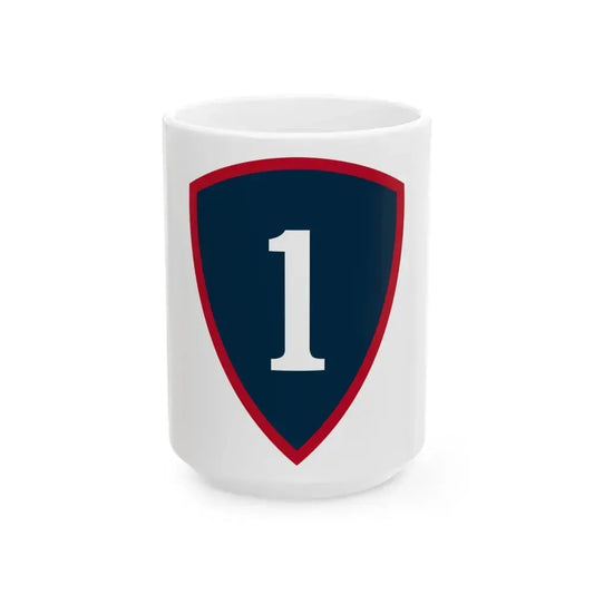 1 Personnel Command (U.S. Army) White Coffee Mug 15oz - Go Mug Yourself