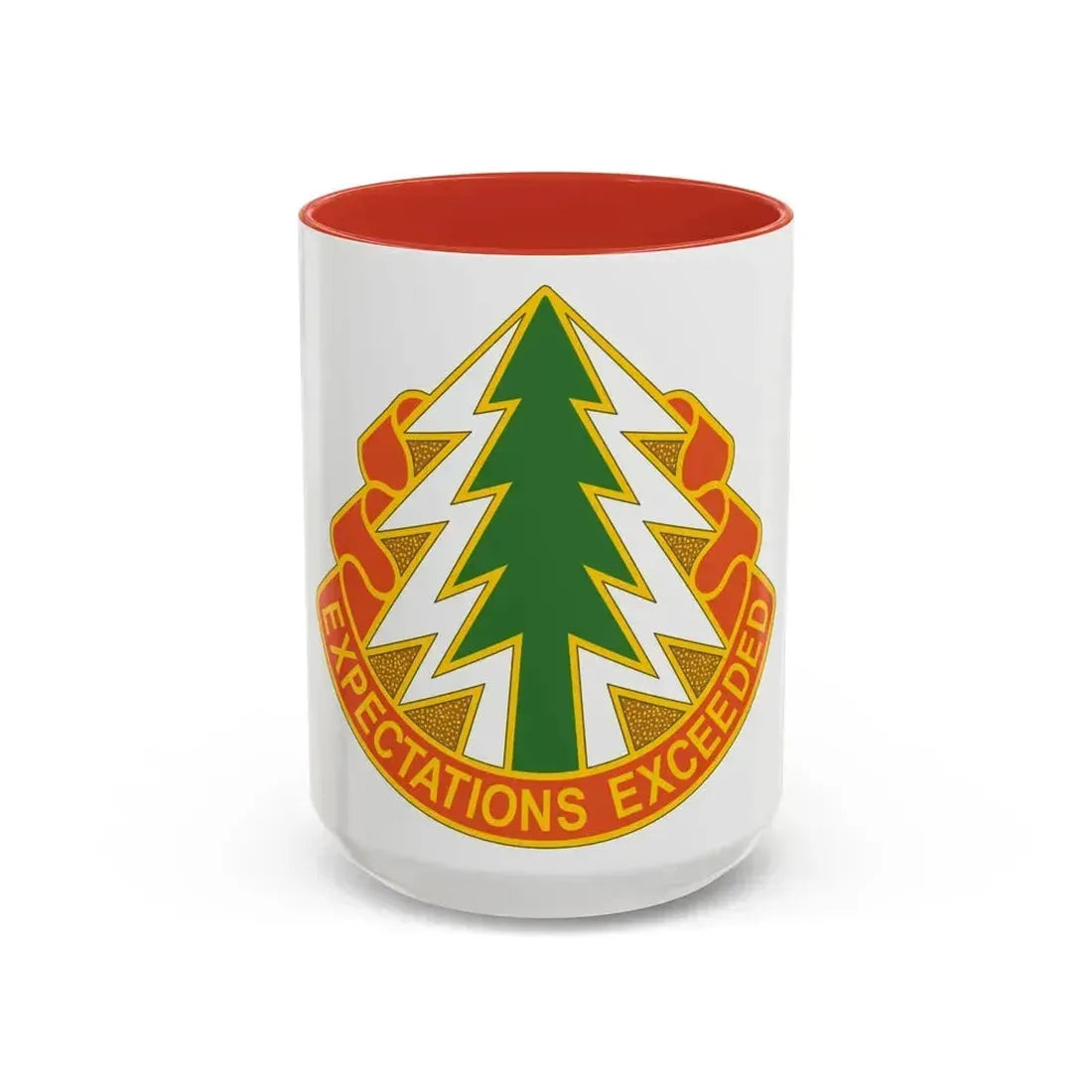 1 Signal Group (U.S. Army) Accent Coffee Mug 15oz Red - Go Mug Yourself