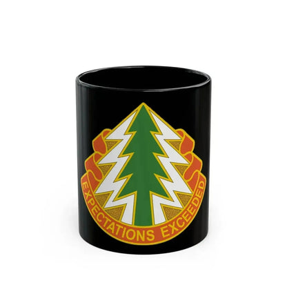 1 Signal Group (U.S. Army) Black Coffee Mug 11oz - Go Mug Yourself