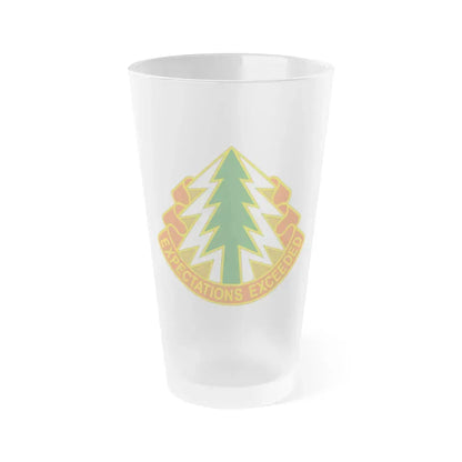 1 Signal Group (U.S. Army) Frosted Pint Glass 16oz Default Title - Go Mug Yourself