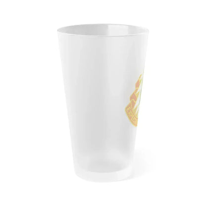1 Signal Group (U.S. Army) Frosted Pint Glass 16oz - Go Mug Yourself