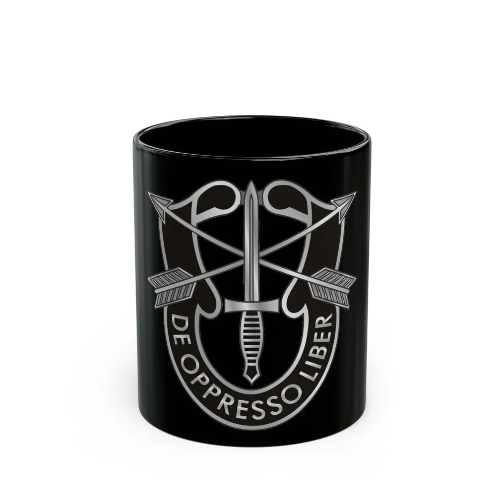 1 Special Forces (U.S. Army) Black Coffee Mug-11oz-Go Mug Yourself