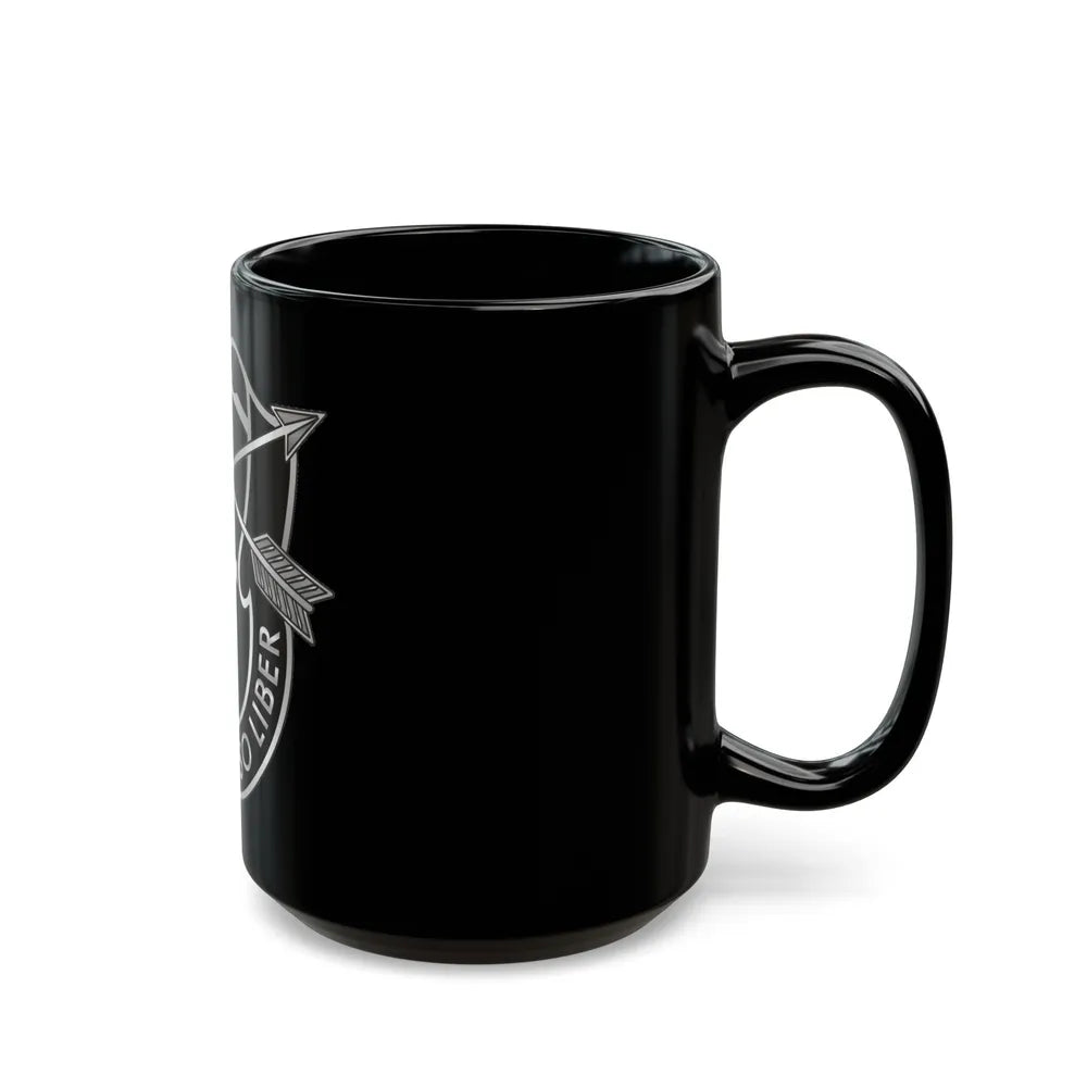 1 Special Forces (U.S. Army) Black Coffee Mug-Go Mug Yourself