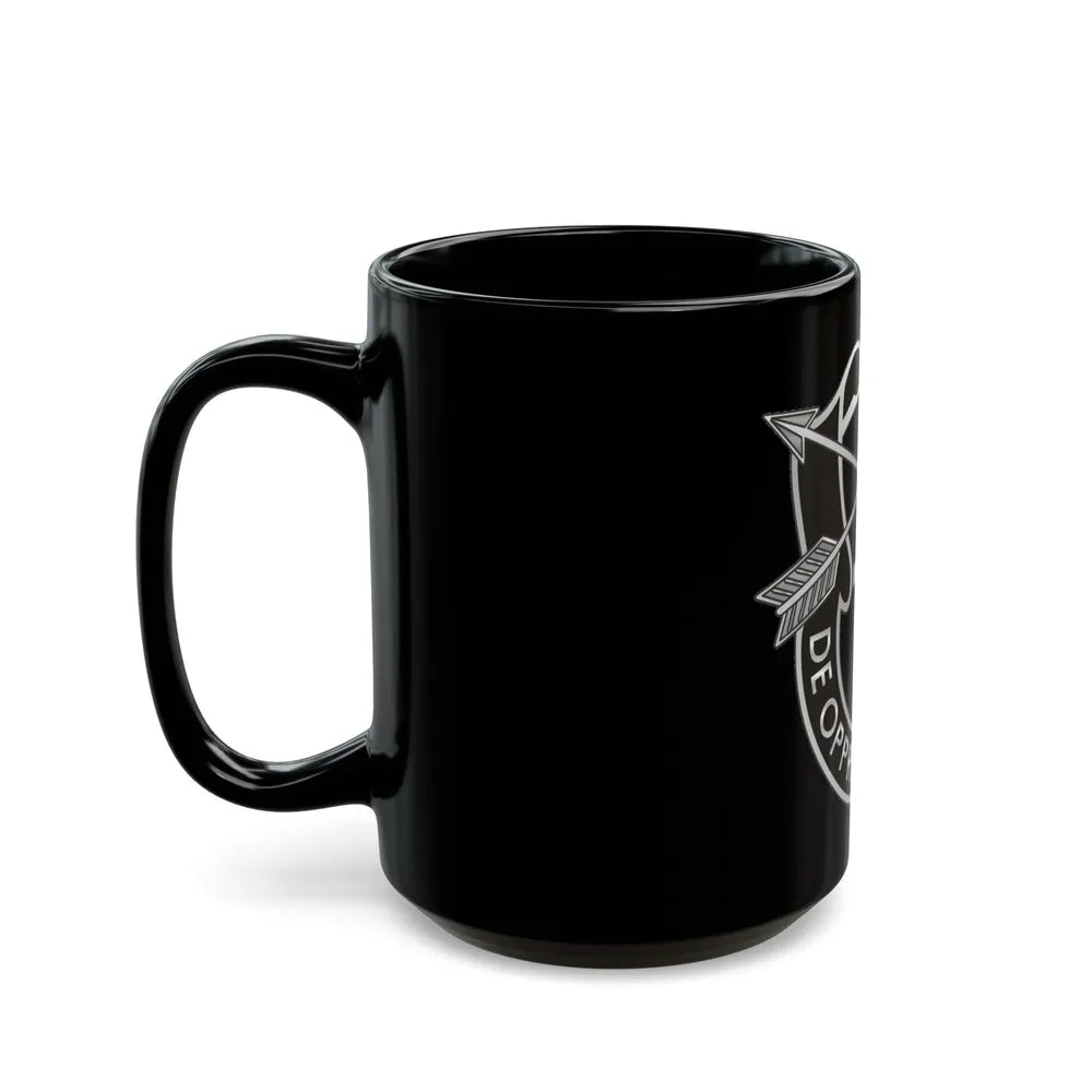 1 Special Forces (U.S. Army) Black Coffee Mug-Go Mug Yourself