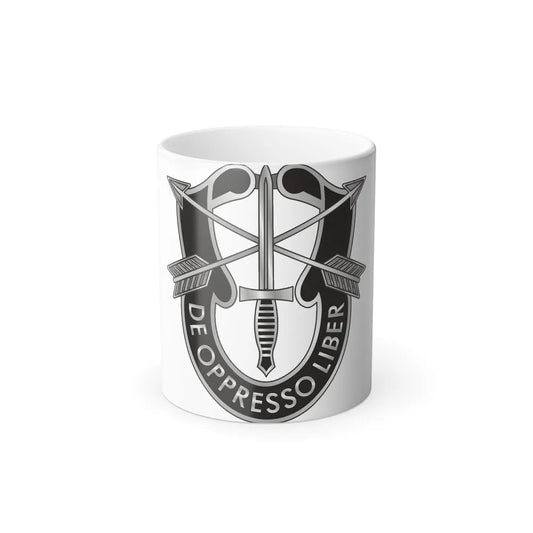 1 Special Forces (U.S. Army) Color Changing Coffee Mug-11oz-Go Mug Yourself