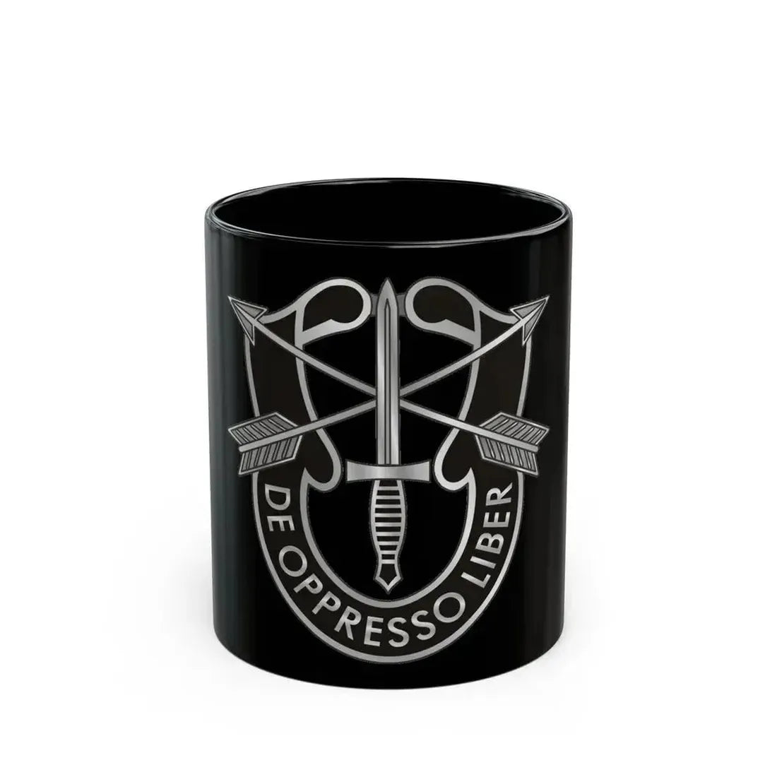 1 Special Forces (U.S. Army) Black Coffee Mug 11oz - Go Mug Yourself
