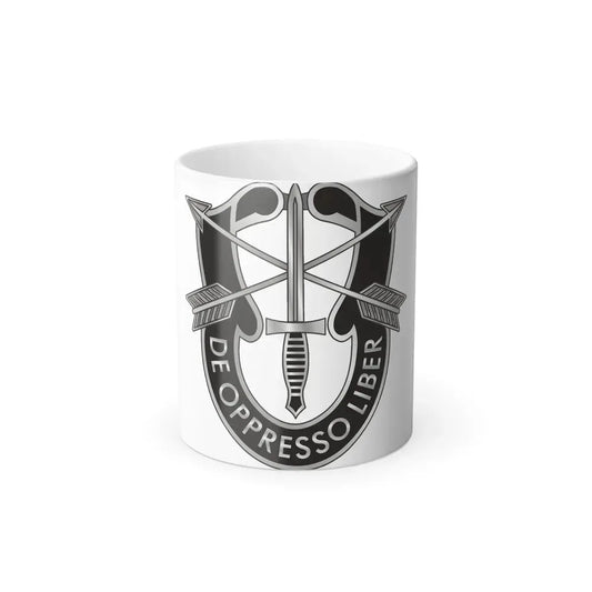 1 Special Forces (U.S. Army) Color Changing Coffee Mug 11oz - Go Mug Yourself