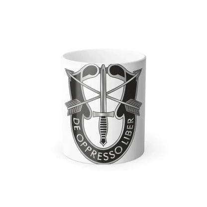 1 Special Forces (U.S. Army) Color Changing Coffee Mug 11oz - Go Mug Yourself