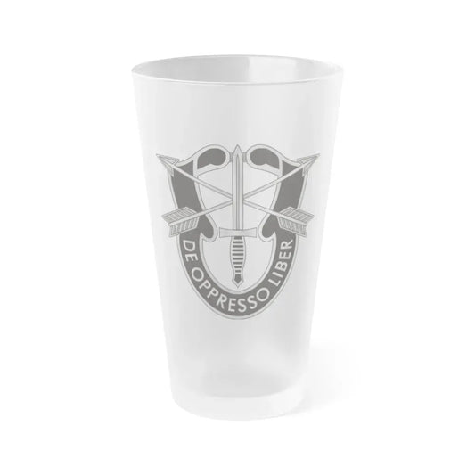 1 Special Forces (U.S. Army) Frosted Pint Glass 16oz Default Title - Go Mug Yourself