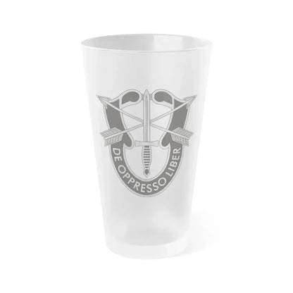 1 Special Forces (U.S. Army) Frosted Pint Glass 16oz Default Title - Go Mug Yourself