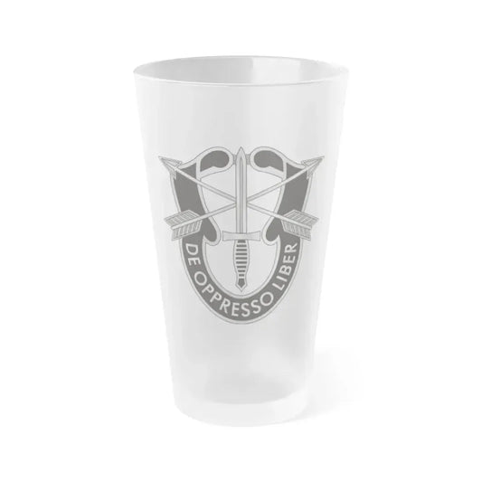 1 Special Forces (U.S. Army) Frosted Pint Glass 16oz Default Title - Go Mug Yourself