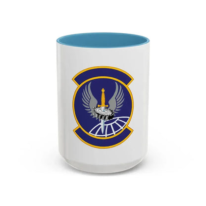 1 Special Operations Logistics Readiness Squadron AFSOC (U.S. Air Force) Accent Coffee Mug 15oz Light Blue - Go Mug Yourself