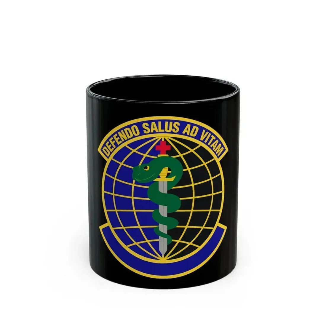 1 Special Operations Operational Medical Readiness Squadron (U.S. Air Force) Black Coffee Mug - Go Mug Yourself