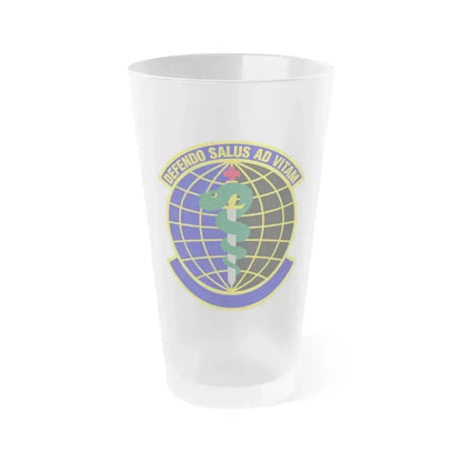 1 Special Operations Operational Medical Readiness Squadron (U.S. Air Force) Frosted Pint Glass 16oz 16oz Frosted - Go Mug Yourself