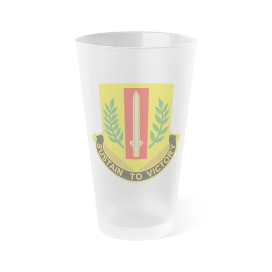 1 Sustainment Brigade 2 (U.S. Army) Frosted Pint Glass 16oz-Go Mug Yourself