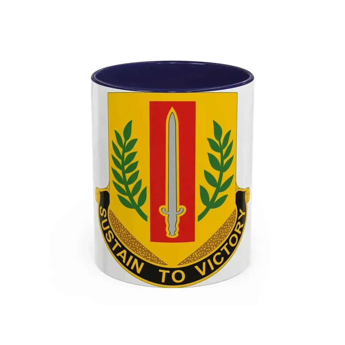1 Sustainment Brigade 2 (U.S. Army) Accent Coffee Mug 11oz Navy - Go Mug Yourself