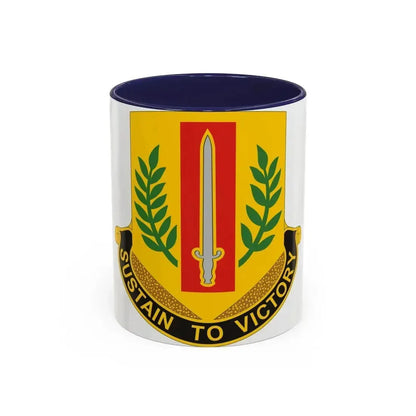 1 Sustainment Brigade 2 (U.S. Army) Accent Coffee Mug 11oz Navy - Go Mug Yourself