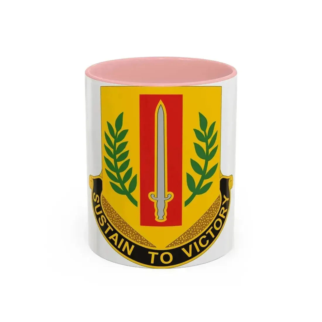 1 Sustainment Brigade 2 (U.S. Army) Accent Coffee Mug 11oz Pink - Go Mug Yourself