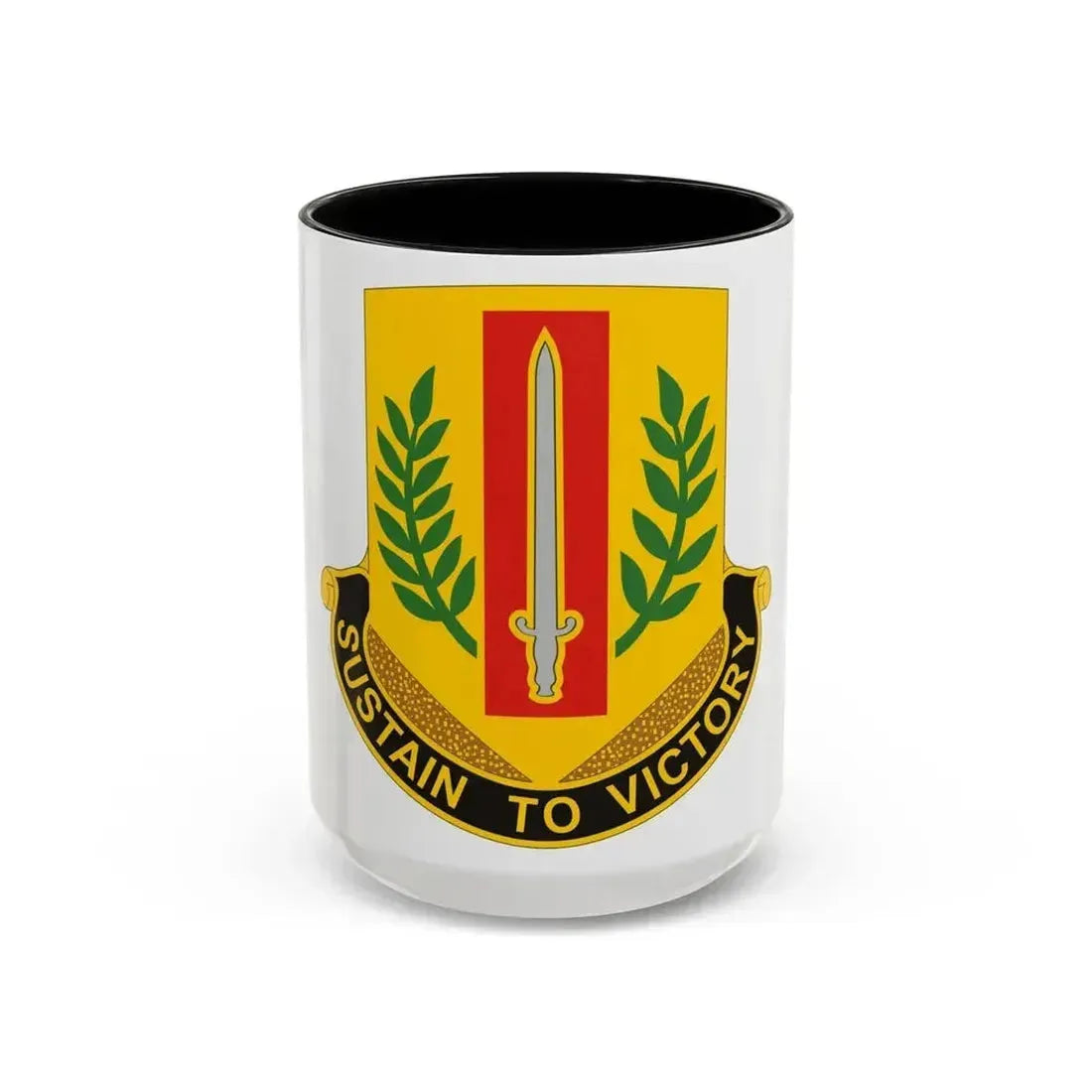 1 Sustainment Brigade 2 (U.S. Army) Accent Coffee Mug 15oz Black - Go Mug Yourself