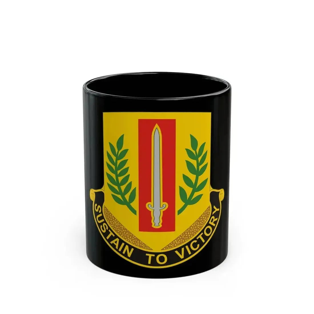1 Sustainment Brigade 2 (U.S. Army) Black Coffee Mug 11oz - Go Mug Yourself