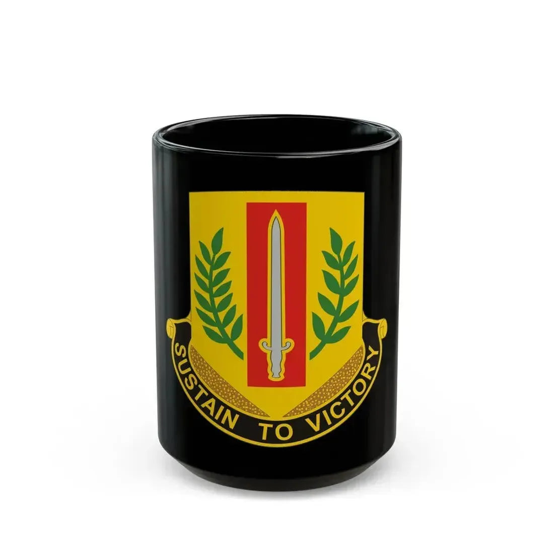 1 Sustainment Brigade 2 (U.S. Army) Black Coffee Mug 15oz - Go Mug Yourself
