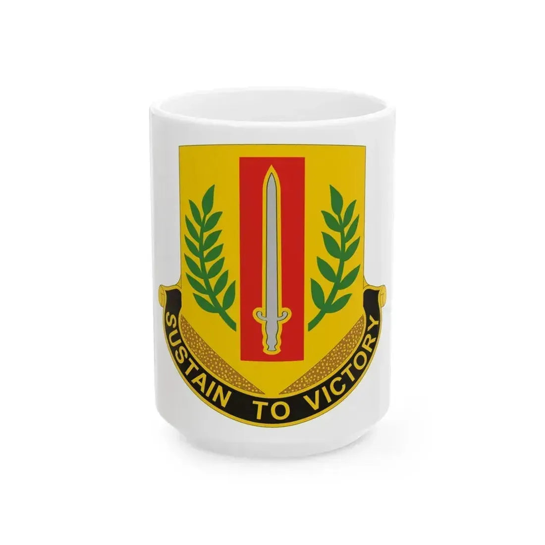 1 Sustainment Brigade 2 (U.S. Army) White Coffee Mug 15oz - Go Mug Yourself