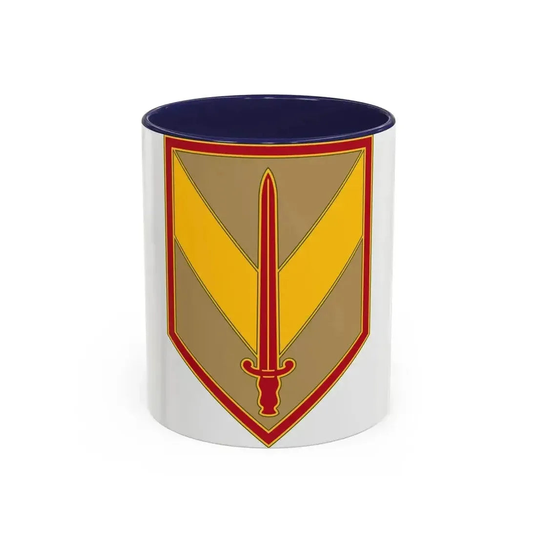 1 Sustainment Brigade 3 (U.S. Army) Accent Coffee Mug 11oz Navy - Go Mug Yourself