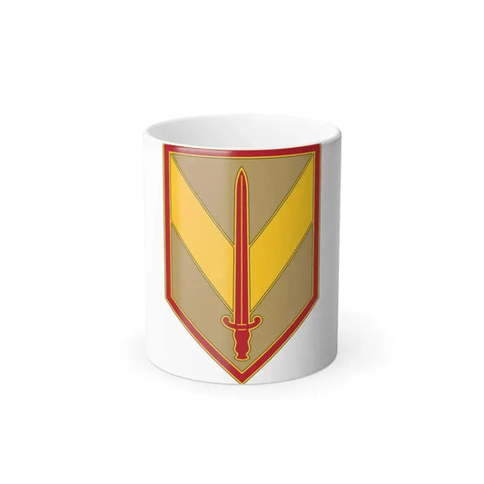1 Sustainment Brigade 3 (U.S. Army) Color Changing Coffee Mug 11oz - Go Mug Yourself