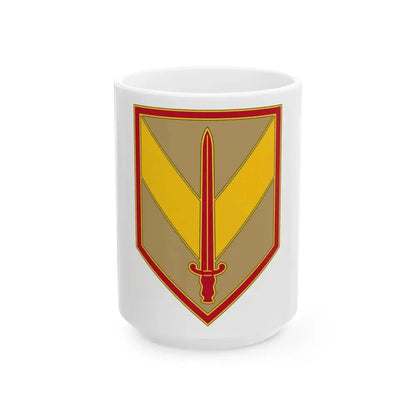 1 Sustainment Brigade 3 (U.S. Army) White Coffee Mug 15oz - Go Mug Yourself