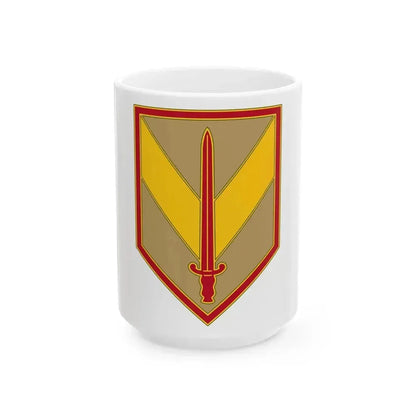 1 Sustainment Brigade 3 (U.S. Army) White Coffee Mug 15oz - Go Mug Yourself