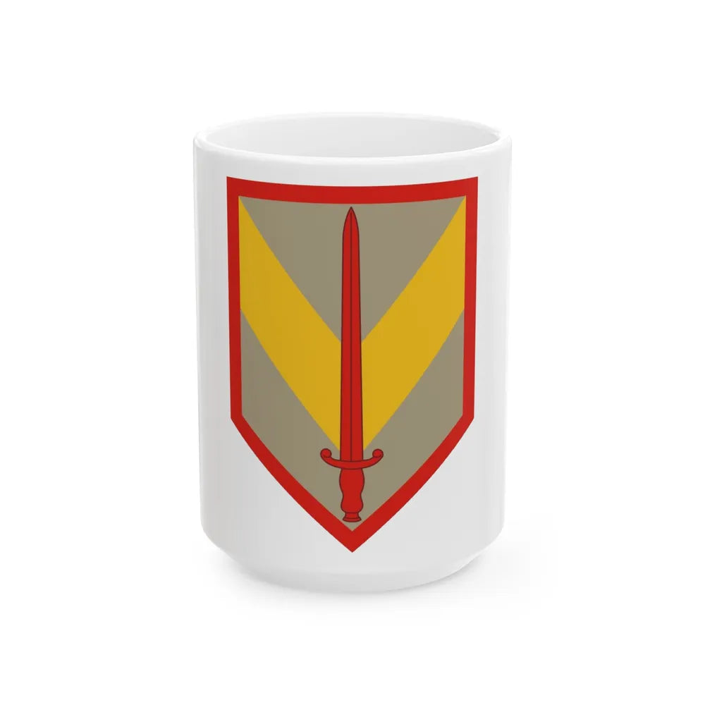 1 Sustainment Brigade (U.S. Army) White Coffee Mug-15oz-Go Mug Yourself