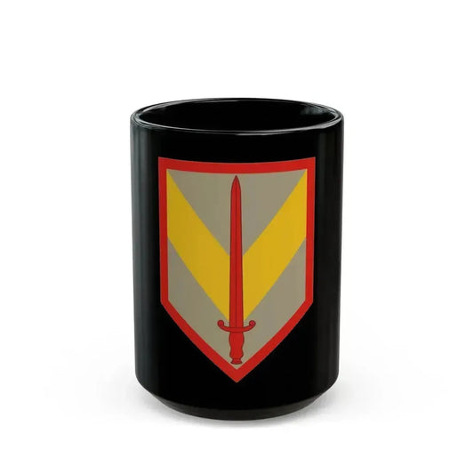 1 Sustainment Brigade (U.S. Army) Black Coffee Mug 15oz - Go Mug Yourself
