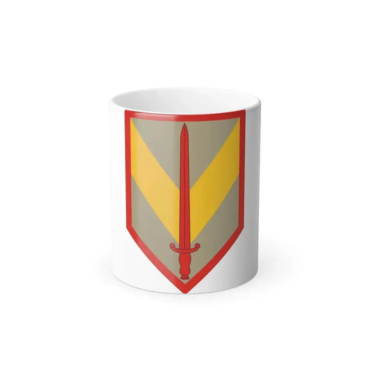 1 Sustainment Brigade (U.S. Army) Color Changing Coffee Mug 11oz - Go Mug Yourself